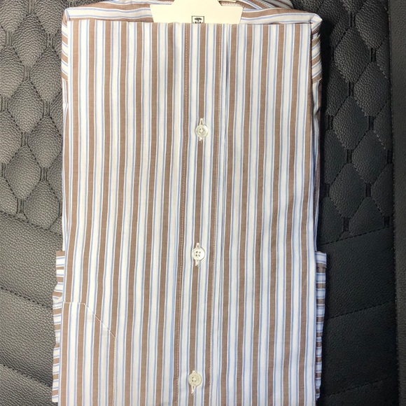 NWT $460 Corneliani 16 Shirt Large - Picture 4 of 5